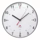 Falióra, mágneses hátlappal, 25 cm, ALBA "Classic", fekete