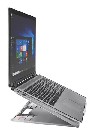 Notebook állvány, KENSINGTON "SmartFit Easy Riser Go", szürke