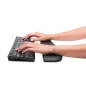   Csuklótámasz billentyűzethez, géltöltésű, alacsony profil, KENSINGTON "ErgoSoft™", fekete