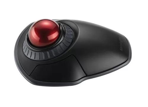 Egér, vezeték nélküli, optikai, hanyattegér, trackball, KENSINGTON "Orbit"