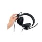  Fejhallgató, mikrofonnal, USB-C, KENSINGTON "H2000"