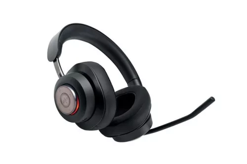 Fejhallgató, vezeték nélküli, mikrofon, Bluetooth, KENSINGTON "H3000", fekete
