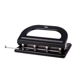   Lyukasztó, nagyteljesítményű, négylyukú, 30 lap, BOXER "988", fekete