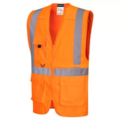 Hi-Vis Executive mellény tablet zsebbel
