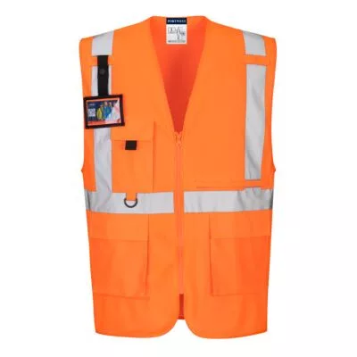 Hi-Vis Executive mellény tablet zsebbel