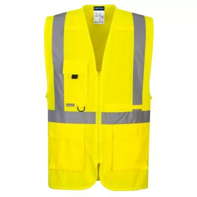 Hi-Vis Executive mellény tablet zsebbel