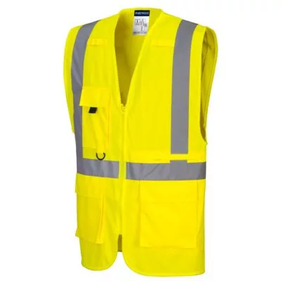 Hi-Vis Executive mellény tablet zsebbel
