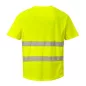 Hi-Vis pamut póló pamut hálós betétes póló S/S