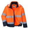 Hi-Vis 2 az 1-ben kontrasztos Essential Lite bomber kabát