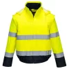 Hi-Vis 2 az 1-ben kontrasztos Essential Lite bomber kabát