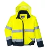 Hi-Vis 2 az 1-ben kontrasztos Essential Lite bomber kabát