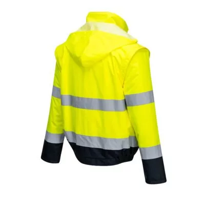 Hi-Vis 2 az 1-ben kontrasztos Essential Lite bomber kabát