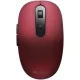 Egér, vezeték nélküli, optikai, USB/Bluetooth, CANYON "MW-9", piros
