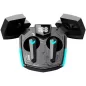   Fülhallgató, vezeték nélküli, Bluetooth 5.3, gaming, CANYON "DoubleBee GTWS-2", fekete