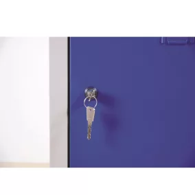   Hengerzár fém öltözőszekrényhez, 2 db kulccsal,  mmxmmxmm,