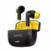 Fülhallgató, TWS vezeték nélküli, Bluetooth 5.4, CANYON "Hexagon 7", fekete-sárga