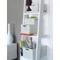   Rattan hatású kosár, 6l, törtfehér, CURVER "Style S"