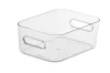Műanyag tárolódoboz, 1,5 liter, SMARTSTORE "Compact Clear S", átlátszó