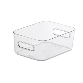   Műanyag tárolódoboz, 1,5 liter, SMARTSTORE "Compact Clear S", átlátszó