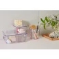   Műanyag tárolódoboz, 1,5 liter, SMARTSTORE "Compact Clear S", átlátszó