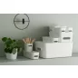   Műanyag tárolódoboz, 1,3 liter, SMARTSTORE "Compact Slim", fehér