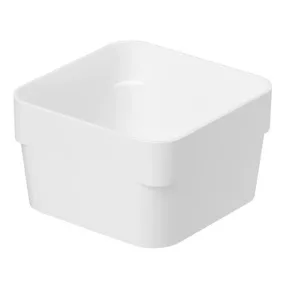   Fiókrendező, 10x6x10 cm, SMARTSTORE "Compact", fehér