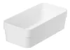 Fiókrendező, 20x6x10 cm, SMARTSTORE "Compact", fehér