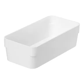   Fiókrendező, 20x6x10 cm, SMARTSTORE "Compact", fehér