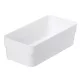 Fiókrendező, 20x6x10 cm, SMARTSTORE "Compact", fehér