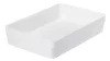 Fiókrendező, 30x6x20 cm, SMARTSTORE "Compact", fehér