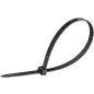   Kábelkötegelő, gyorskötöző, 7,6x300mm, DONAU "Tech", fekete