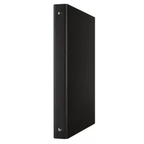   Gyűrűs könyv, 4 gyűrű, 35 mm, A4, PP/karton, DONAU, fekete