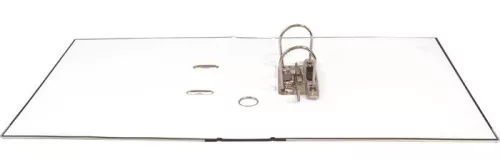 Iratrendező, 75 mm, A4, PP/karton, élvédő sínnel, DONAU "Master", sötétkék