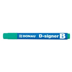   Táblamarker, 2-4 mm, kúpos, DONAU "D-signer B", zöld