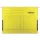 Függőmappa, oldalvédelemmel, karton, A4, DONAU, sárga