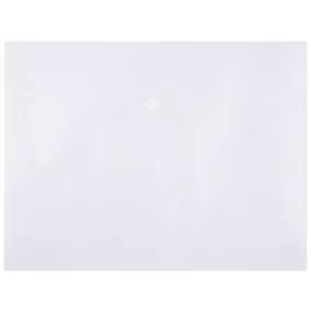 Irattartó tasak, A4, PP, patentos, DONAU, áttetsző