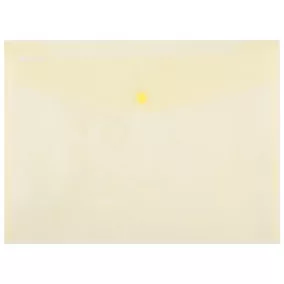 Irattartó tasak, A4, PP, patentos, DONAU, sárga