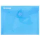 Irattartó tasak, A6, PP, patentos, DONAU, kék