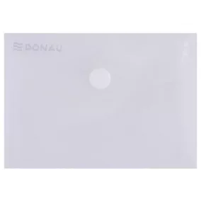 Irattartó tasak, A7, PP, patentos, DONAU, áttetsző