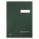 Aláírókönyv, A4, 20 rekeszes, karton, DONAU, zöld