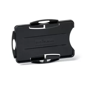   Azonosítókártya-tartó, 2 kártyához, nyitott, DURABLE "ECO", fekete