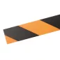   Jelölőszalag, visszaszedhető, 50 mm x 15 m, 0,5 mm, DURABLE, "DURALINE", fekete/sárga