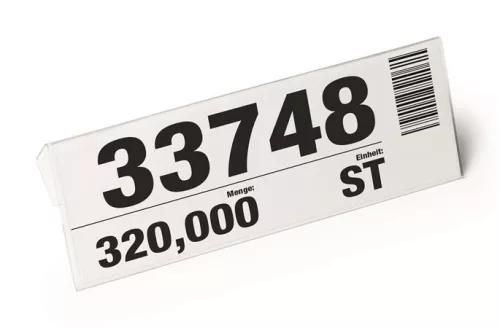 Logisztikai zseb,  behajtható, 1/2 A5, fekvő, DURABLE "HARD COVER", átlátszó