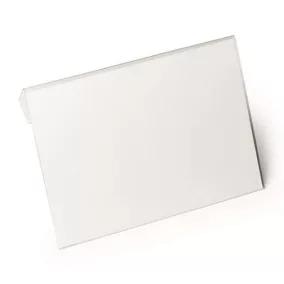   Logisztikai zseb, , behajtható, A5, fekvő, DURABLE "HARD COVER", átlátszó