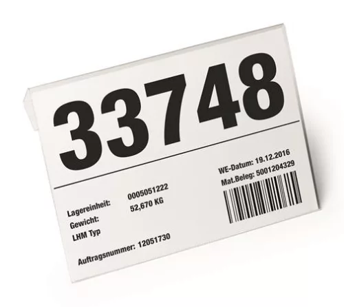 Logisztikai zseb, , behajtható, A5, fekvő, DURABLE "HARD COVER", átlátszó