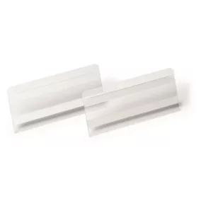   Logisztikai zseb, 150x67 mm, fekvő, DURABLE, öntapadó csíkkal, átlátszó