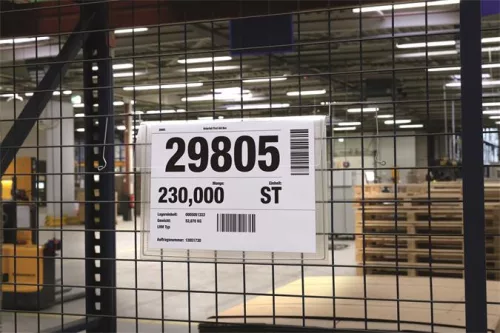 Logisztikai zseb, A4, fekvő, DURABLE, dróttal, áttetsző