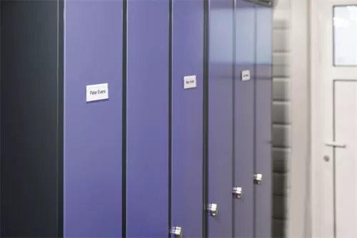 Logisztikai zseb, 100x38 mm, fekvő, DURABLE, mágneses, átlátszó