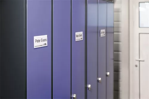 Logisztikai zseb, mágneses, 150x67 mm, fekvő, DURABLE "HARD COVER", átlátszó