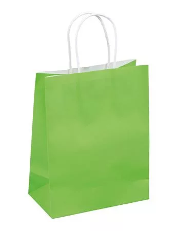 Ajándéktáska, sodrottfüles, 18x23x10 cm, DONAU "Home", vegyes színek